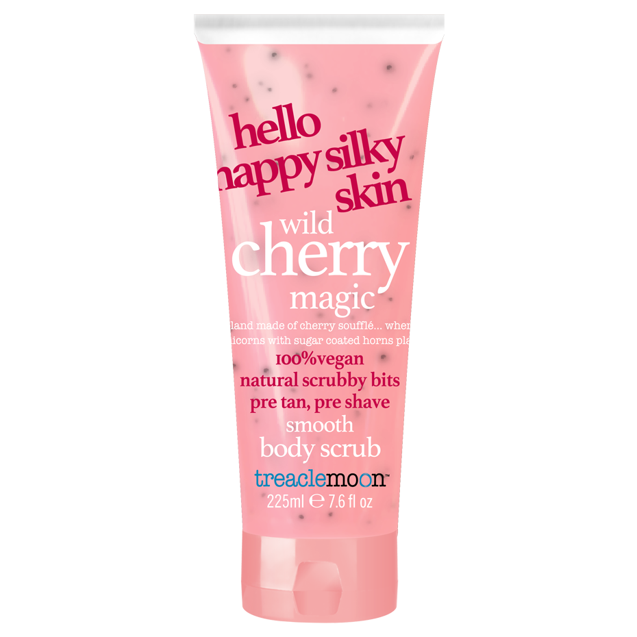 treaclemoon wild cherry magic body scrub